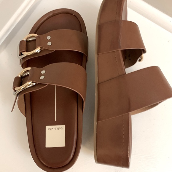 Dolce Vita CiCi Brown Slide sandals ❤️ - Picture 5 of 6